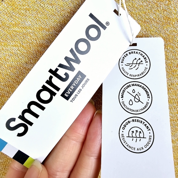 Smartwool Shadow Pine Colorblock Sweater NWT - Picture 4 of 14